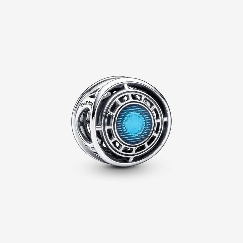 Pandora Style Marvel The Avengers Iron Man Arc Reactor Charm